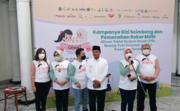 Berkomitmen dalam Mencegah Stunting, Phapros Ramaikan Kampanye Gizi Seimbang dan Gebyar Minum Tablet Tambah Darah