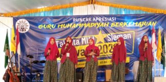 Puncak Apresiasi Guru Muhammadiyah Berkemajuan Tingkat SMP Muhammadiyah Kabupaten Sleman
