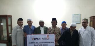 MELALUI LAZISMU, BPKH GELONTORKAN DANA 2,1 MILIAR RUPIAH UNTUK PEMBANGUNAN TEMPAT IBADAH