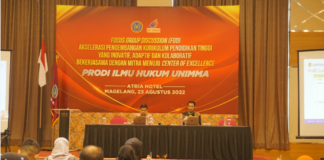 Prodi Ilmu Hukum UNIMMA Gelar FGD Bersama Stakeholder