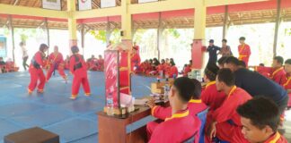 Persiapan POPDA, Tapak Suci Jepara Adakan Seleksi