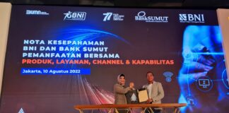 Kolaborasi dengan Bank Sumut, BNI Usung Program Orange Synergy