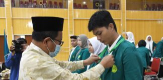 Rektor UNMUHA Lepas 76 Mahasiswa Program Pertukaran Mahasiswa Merdeka ke-2