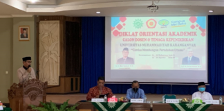 Gelar Diklat Orientasi Akademik, Rektor UMUKA: Insyaallah Akan Segera Dibangun Gedung Baru UMUKA yang Representatif