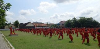 700 Anggota Tapak Suci se Soloraya Latihan Massal Perdana Jelang Tampil di Pembukaan Muktamar