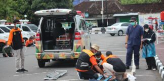 Tingkatkan Kesiap Siagaan Jelang Muktamar 48, Kelompok Relawan Ambulan PDM Kab. Bantul Gelar Lomba PPGD