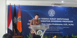 Rully Charitas Profesor UAD dan Termuda di LLDikti V