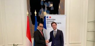Bertemu Menteri Transportasi Perancis, Menhub Bahas Peluang Kerja Sama