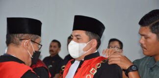 Munawwar Hamidi Dilantik Jadi Ketua Pengadilan Negeri Blangpidie