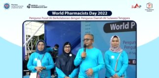 Peringati Hari Apoteker Sedunia 2022, IAI Gelar Edukasi Penggunaan Obat TBC dan Diabetes di Kendari
