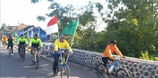 1150 Pesepeda Warga Muhammadiyah dari Solo Raya Ikuti Sepeda Santai Gowes to Muktamar Muhammadiyah Aisyiyah ke-48 di Boyolali