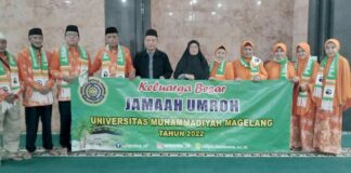 Mantap, UNIMMA Hadiahkan Umroh Bagi Pegawainya Yang Purna Tugas