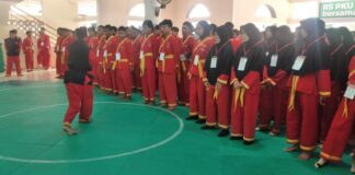 Songsong Muktamar 48, Pimpinan Wilayah Tapak Suci Putra Muhammadiyah Yogyakarta Gelar Kejuaraan Tapak Suci Antar SLTA se-DIY