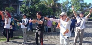 PDM Badung Gelar Jalan Sehat Semarak Muktamar Muhammadiyah dan ‘Aisyiyah ke 48.