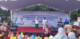 Di Lepas Sekda Prov. Bali, PWM Gelar Jalan Sehat Muhammadiyah Se-Bali.