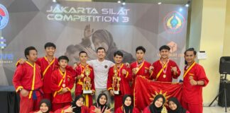 Pimda 118 Tapak Suci Muara Enim Juara Umum Kejuaraan Nasional Jakarta Silat Competition 3