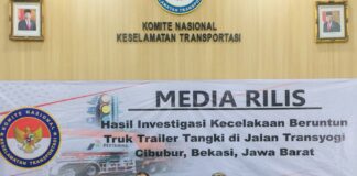 KNKT: Kecelakaan Tabrakan Beruntun Truk Tangki Pertamina Akibat Kegagalan Pengereman