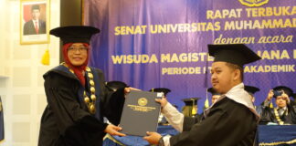 UNIMMA Wisuda 567, Sekretaris Majelis Diktilitbang PP Muhammadiyah : Setelah Lulus S1, Tidak Berarti Proses Belajar Selesai