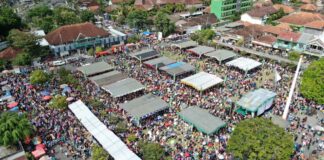 Sebanyak 40.000 Warga Muhammadiyah Bantul Ikuti Jalan Sehat Semarak Muktamar 48
