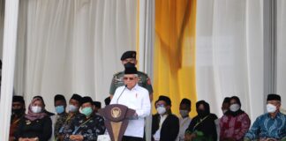 Wapres Ma’ruf Amin Pimpin Apel Akbar Hari Santri Nasional di MBS Prambanan Sleman