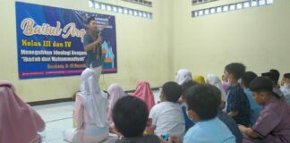 Teguhkan Ideologi Keislaman dan Kemuhammadiyahan, Murid SD Muhammadiyah PK Kottabarat Ikuti Baitul Arqam
