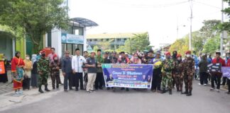 PWM Kalteng lepas penggembira Muktamar bersepeda dari Palangka Raya ke Solo