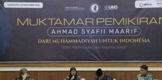 Muktamar Pemikiran Ahmad Syafii Ma’arif dari Muhammadiyah untuk Indonesia