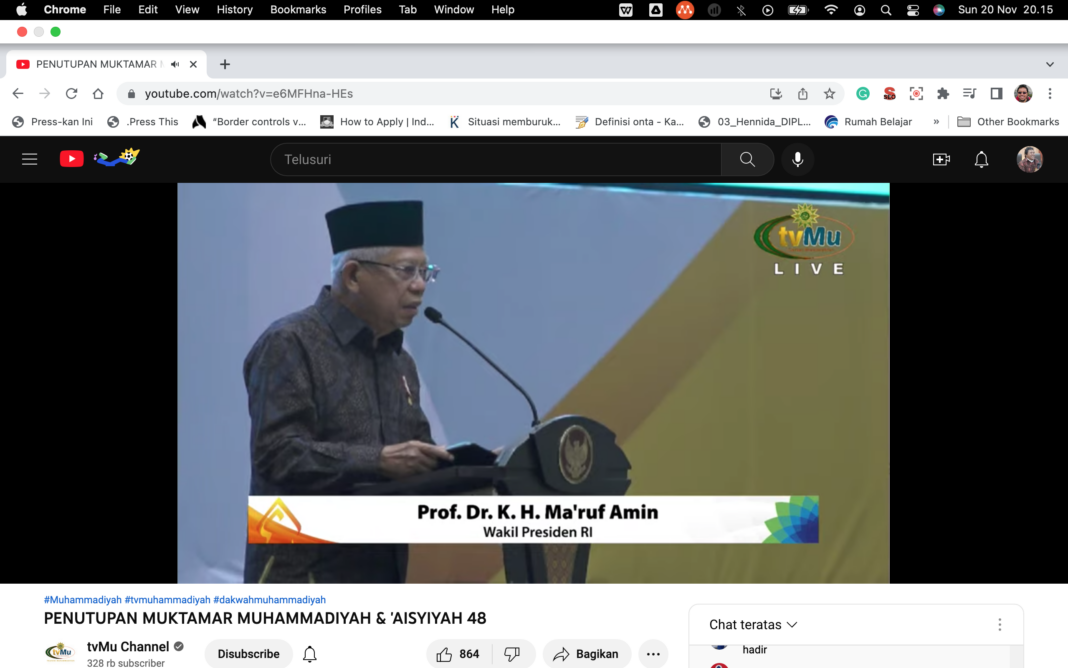 Wapres: Muhammadiyah Punya Semua Instrumen Untuk Memajukan Bangsa