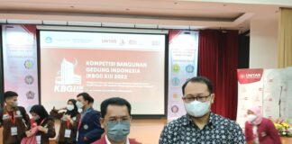 Rektor Untar: KBGI 2022 Ajang bagi Mahasiswa Ciptakan Karya Bangun Anti Gempa
