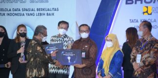 Raih Bhumandala Award 2022, Kementerian PUPR Tingkatkan Pemanfaatan Informasi Geospasial