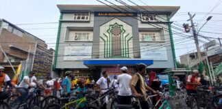 Keren… 4.800 Warga Muhammadiyah Soloraya Ikuti Gowes Ramaikan Muktamar ke-48