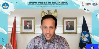 Menteri Nadiem Ingatkan Pelajar SMK Harus Miliki Karakter Tangguh dan Berdaya Saing