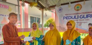 Kado Istimewa di Hari Ibu dari Lazismu Buat Guru PAUD ABA Se-Kabupaten Pekalongan