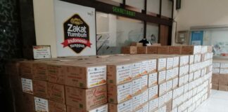 Puluhan Ribu Kaleng Sarden Lazismu Siap Dikirim ke Korban Gempa Cianjur