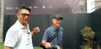 The CEO Chef, Erham Tanjung Memasak untuk 5000 Orang di Ajang Turnamen Golf Indonesian Masters 2022