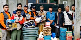 LAZISMU Bantu Masa Recovery Korban Banjir Bandang Agara
