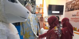 Lazismu Usung Produk Unggulan Ecoprint di Zakat Expo 2022