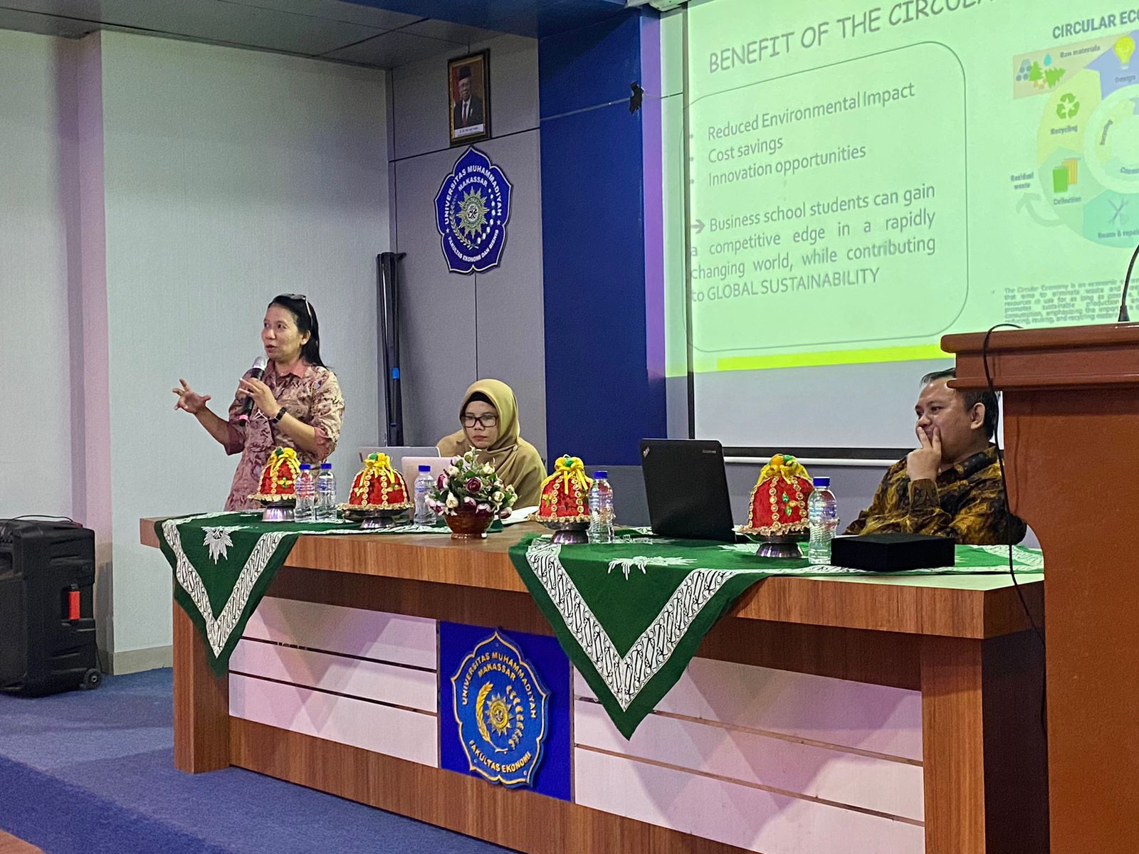 Gelar Kuliah Tamu Feb Unismuh Makassar Hadirkan Dosen Universitas