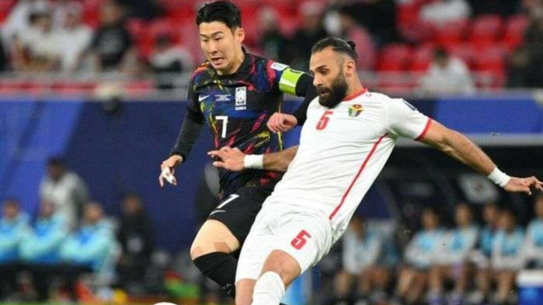 Suasana laga semifinal Piala Asia 2023 antara Yordania vs Korea Selatan di Stadion Ahmad bin Ali, Al Rayyan, Selasa (6/2/2024) malam WIB (Foto: The-AFC.com)