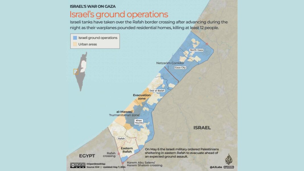 Israel menguasai penyeberangan Rafah, jalur kehidupan Gaza