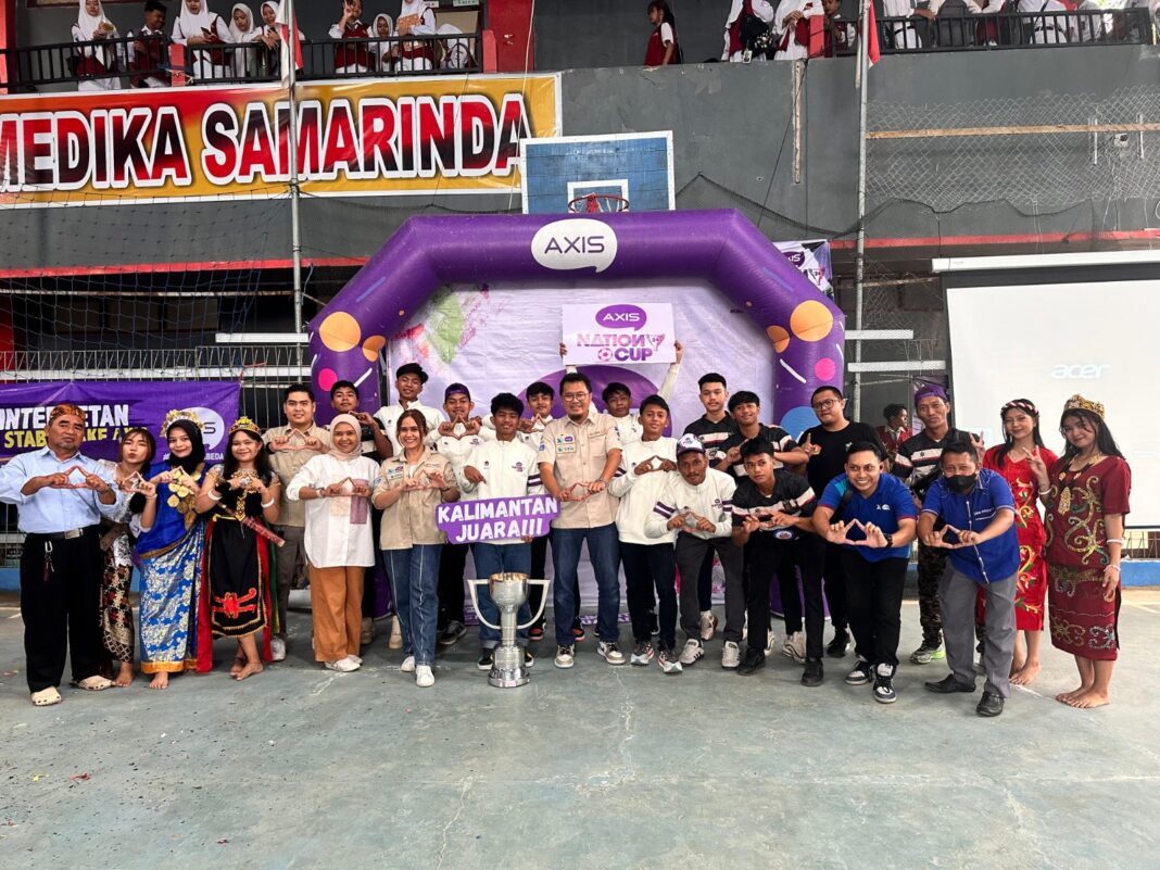 Tim Futsal SMK Medika Samarinda Juara AXIS Nation Cup 2024