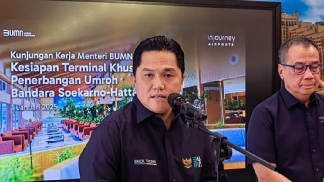 Erick Thohir Tetap Lanjut Pangkas BUMN dari 47 jadi 30