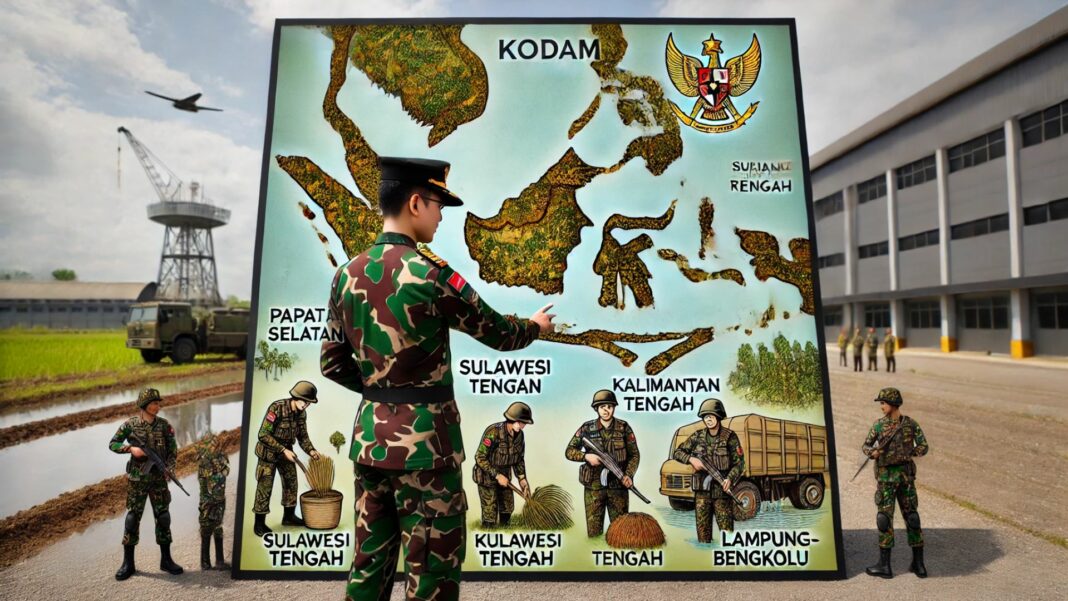 TNI AD Naikkan Status Lima Korem Menjadi Kodam untuk Dukung Ketahanan Pangan