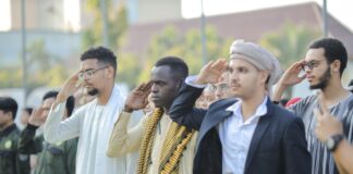 150 Mahasiswa Internasional dari 35 Negara Meriahkan Upacara HUT ke-80 RI di UMS