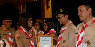 Gudep SMPN 22 Surakarta Sandang Predikat Gugusdepan Mantap 2025