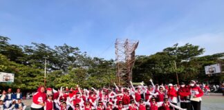 SD Muhammadiyah lahat Raih Juara Satu Lomba Baris-berbaris HUT RI Ke-80*