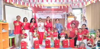 Meriahkan HUT RI ke-80 di TPA Negeri Gianyar: Anak Ceria, Orang Tua Tenang Bekerja