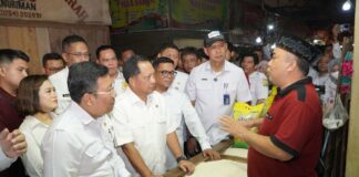 Tinjauan Bersama Penyaluran Beras SPHP di Kota Serang, SPHP Masif Harga Beras Mulai Turun