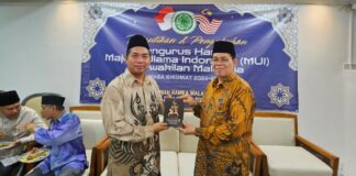 Sekjen MUI Kukuhkan Pengurus Perwakilan MUI di Malaysia