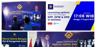 Kado Kemerdekaan, Gema Bangsa Launching Aplikasi Gema Bangsa